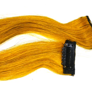 Yellow Clip-in Streaks