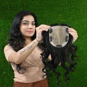 5x5 Silk Hair Topper - Hair Arena India