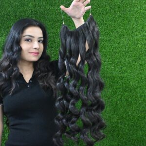 Curly Halo Hair Extensions